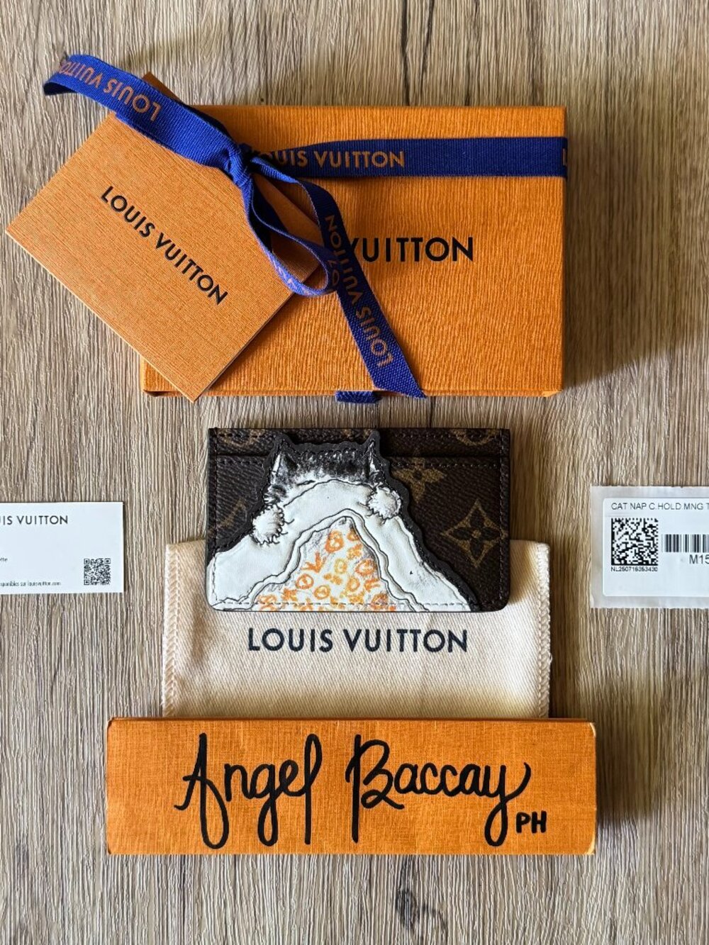 Louis Vuitton Travels with Grace Coddington Cat Nap Card Holder